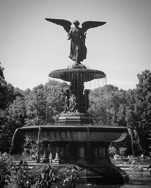 istock Central Park Angel fountain 1170415381