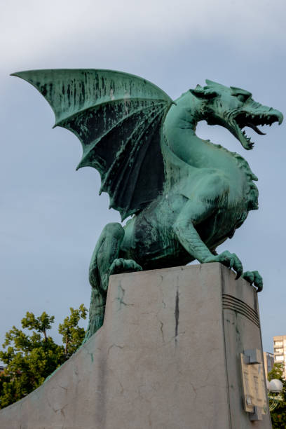 istock Dragon on Ljubljana's Dragon Bridge 1170426687