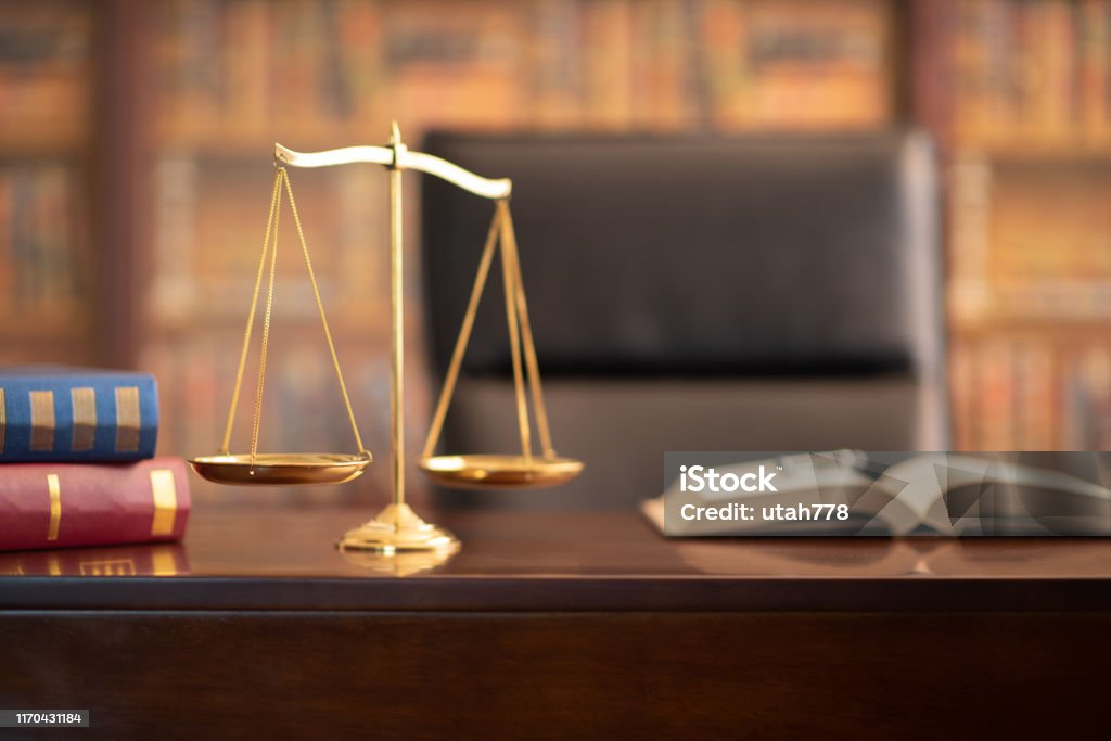 Justiz skaliert Recht - Lizenzfrei Justizwesen Stock-Foto