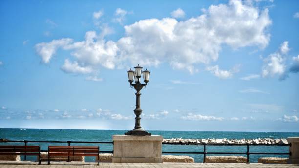 istock Lamp on the promenade 1170431268