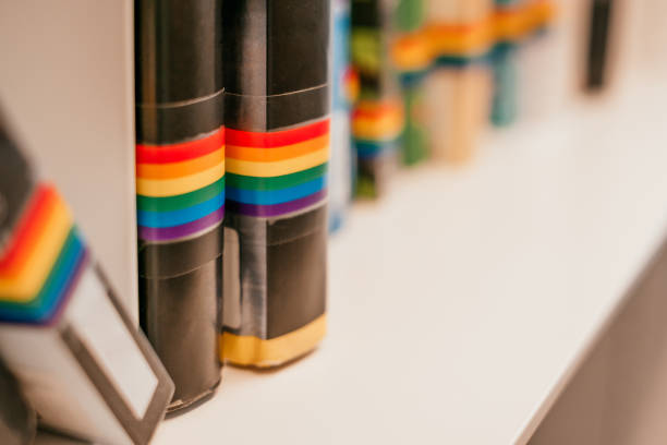 istock LGBTQ awareness books 1170433007