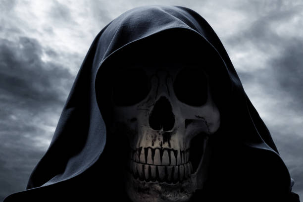 istock Close up of the grim reaper 1170436304