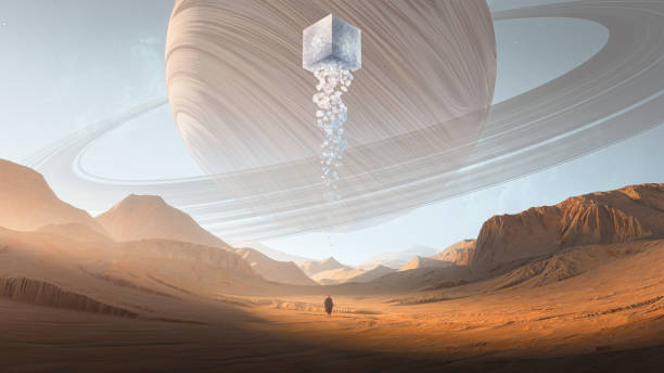 istock The scenery of the famous planet 1170439204