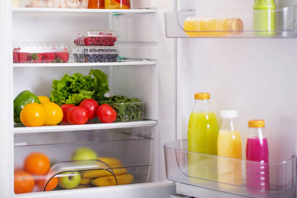 istock fridge with healthy food 1170439530