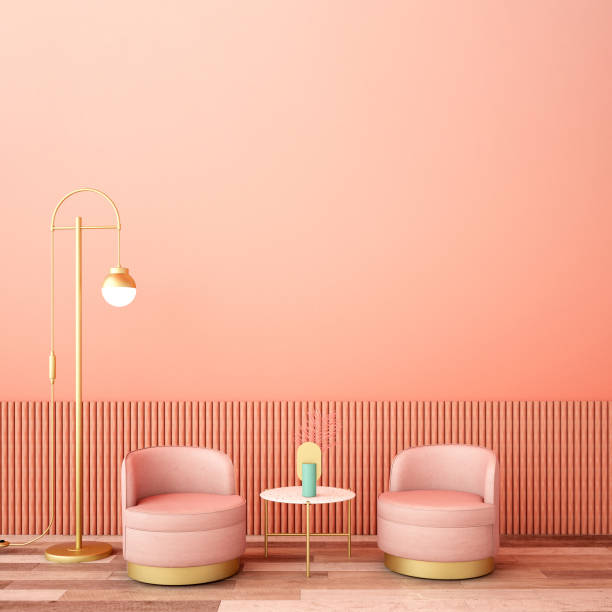 istock interior design for living area or reception background / 3d illustration,3d rendering 1170440206