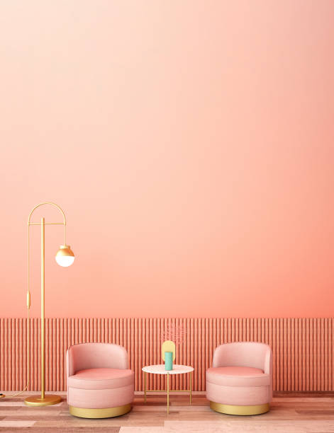 istock interior design for living area or reception background / 3d illustration,3d rendering 1170440246