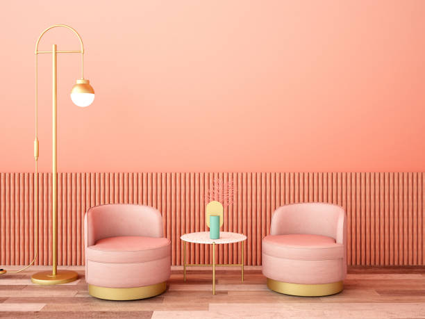 istock interior design for living area or reception background / 3d illustration,3d rendering 1170440324