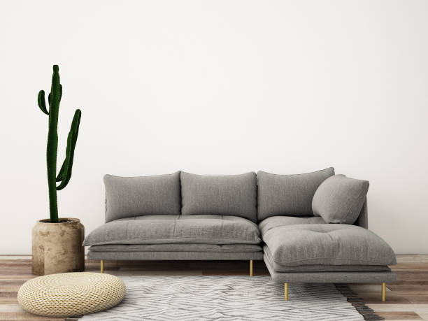 istock interior design for living area or reception background / 3d illustration,3d rendering 1170440399