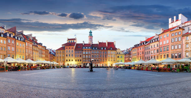 istock Market square in Warsaw, Poland 1170446570