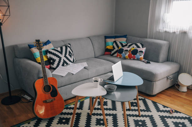 istock Messy living room 1170447512