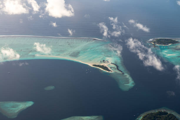 istock Above views for Luxury Resort in Maldives 1170447845