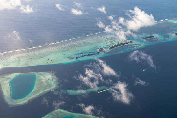 istock Above views for Luxury Resort in Maldives 1170447861