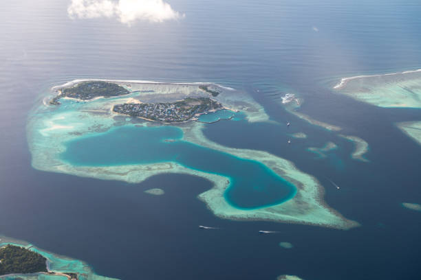 istock Above views for Luxury Resort in Maldives 1170447864
