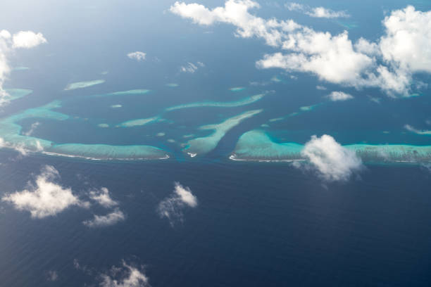 istock Above views for Luxury Resort in Maldives 1170447882