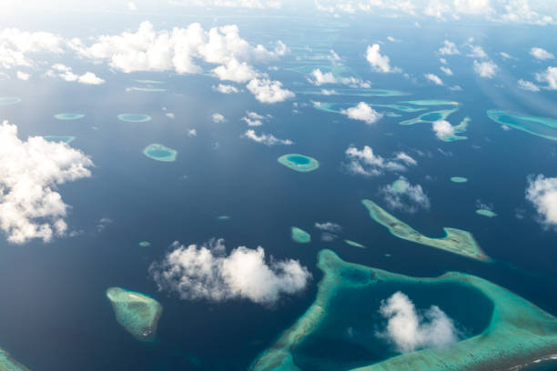 istock Above views for Luxury Resort in Maldives 1170447942