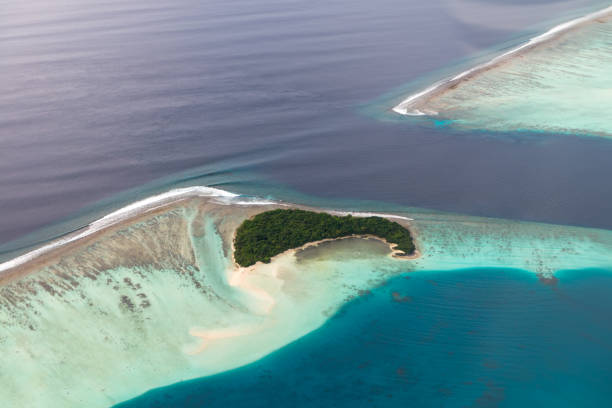 istock Above views for Luxury Resort in Maldives 1170447976