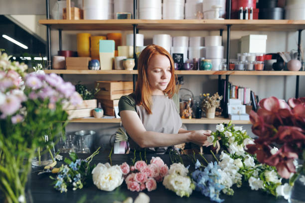 istock Choosing fresh flowers for bouquet 1170449676
