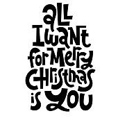 istock AntiChristmas lettering quotes 1170452321