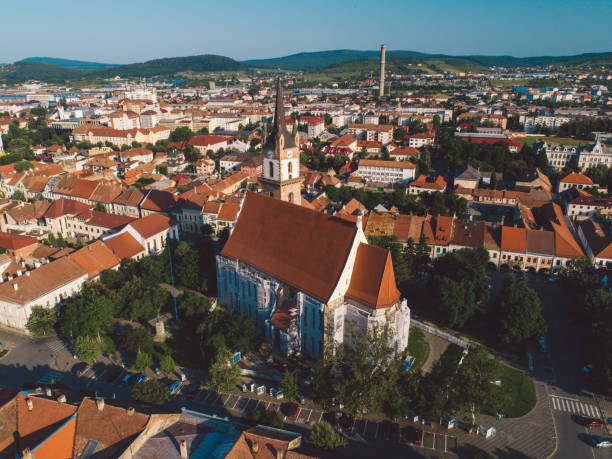 istock High Angle Shot Of Townscape Against Sky 1170455048