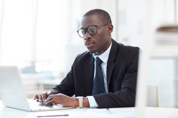 istock Businessman working on laptop 1170461900