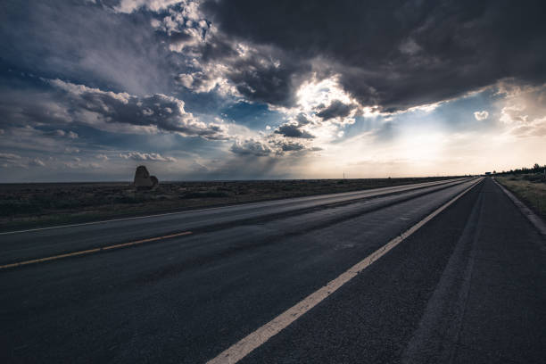 istock A Lonely Road with a View of the Great Wall 1170463537