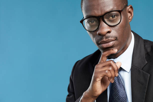 istock Pensive African businessman 1170465123
