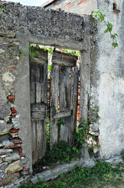 istock An old oak door in Spain 1170470225