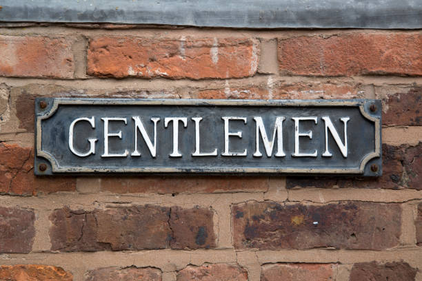 istock Gentlemen Toilet Sign 1170472493
