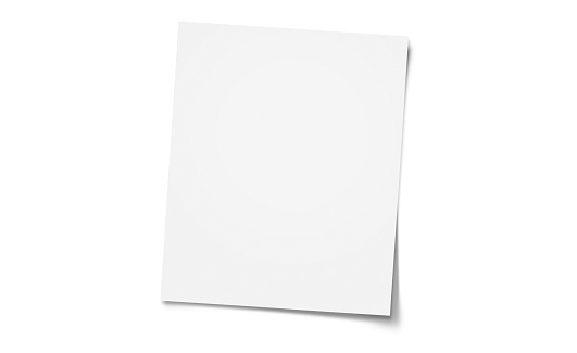 White Paper Sheet