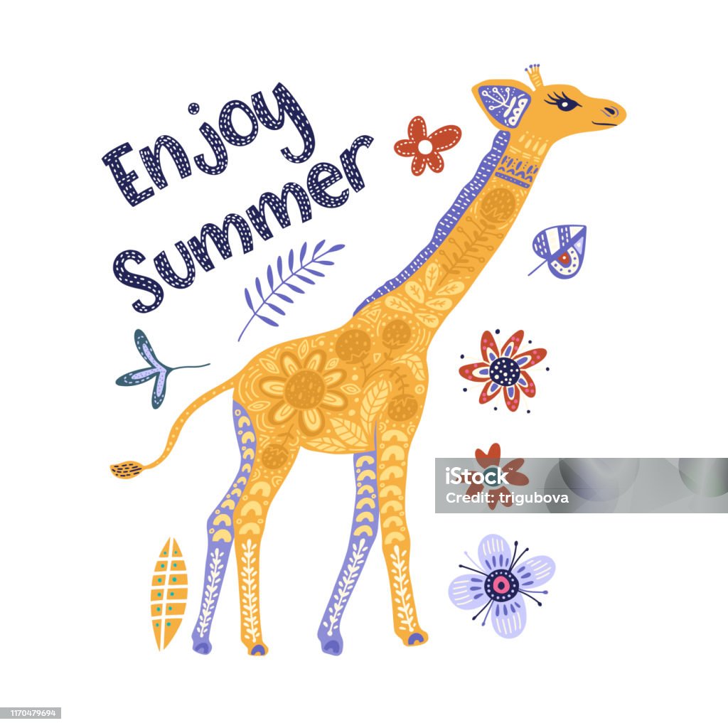 Vetores de Ilustração Do Vetor Do Giraffe Dos Desenhos Animados e mais