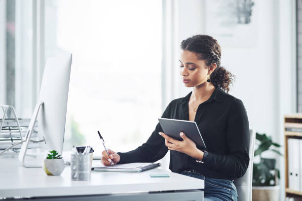 istock Managing her day the smart way 1170482060