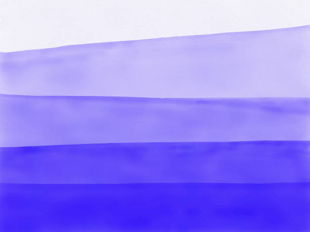 Watercolor Blue Gradient Abstract Background. Design Element for Marketing, Advertising and Presentation. Can be used as wallpaper, web page background, web banners. Watercolor Blue Gradient Abstract Background. Design Element for Marketing, Advertising and Presentation. Can be used as wallpaper, web page background, web banners. Useful to create surface effect for your design products such as background of greeting cards, architectural and decorative patterns. watercolor painting striped abstract backgrounds stock illustrations