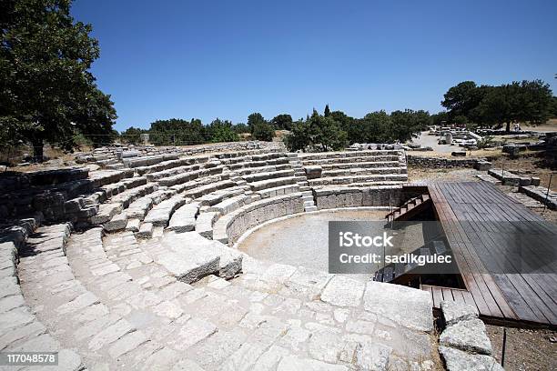 Roman Amphitheatre Troy Stock Photo - Download Image Now - Amphitheater, Ancient, Ancient Civilization