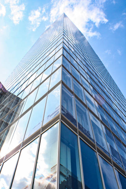 istock Media and financial district House fronts and skyscrapers 1170486729