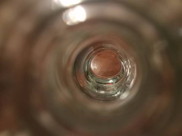 istock inside of glass bottle with water in the bottom 1170488404