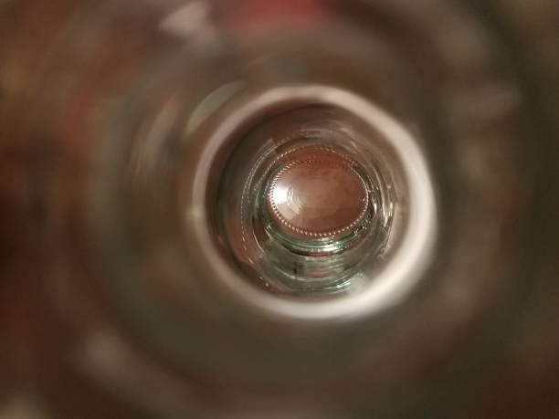 istock inside of glass bottle with water in the bottom 1170488409