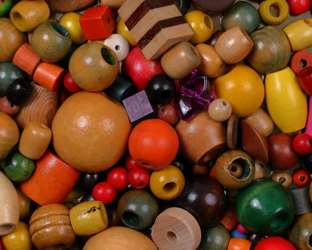 istock Beads, many colors, many shapes 1170488864