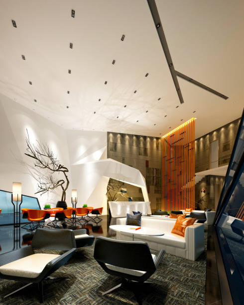 istock 3d render of luxury hotel reception hall 1170491904