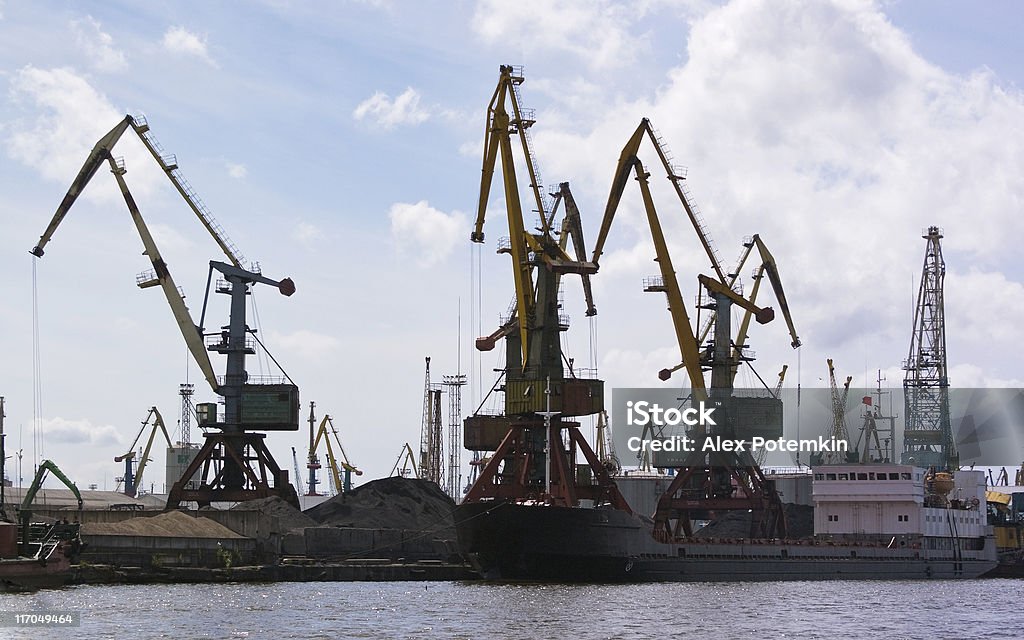 Im Hafen - Lizenzfrei Anlegestelle Stock-Foto