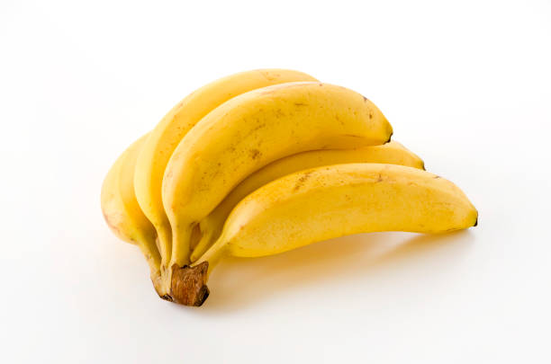 istock Bunch of bananas isolated on white background 1170495927