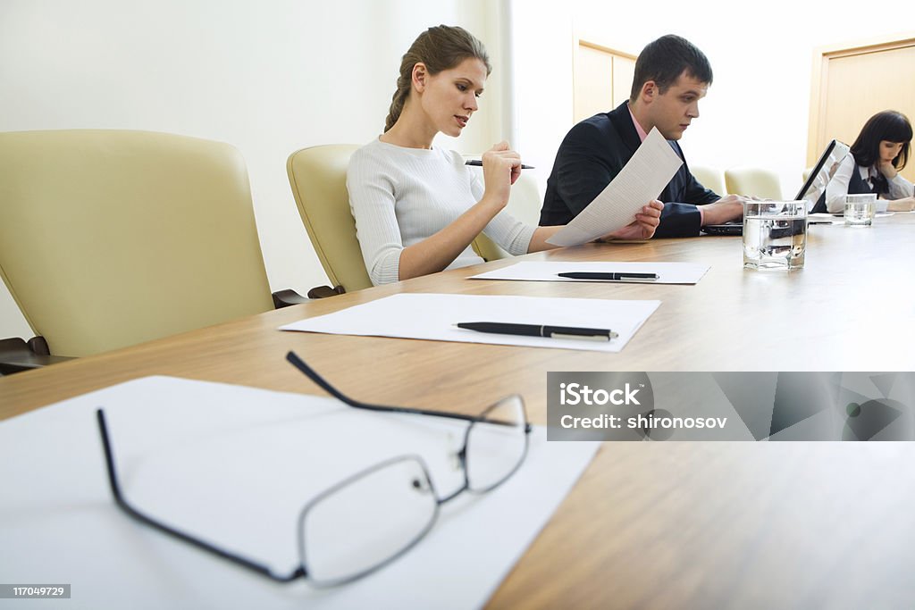 En el seminario - Foto de stock de Adulto libre de derechos