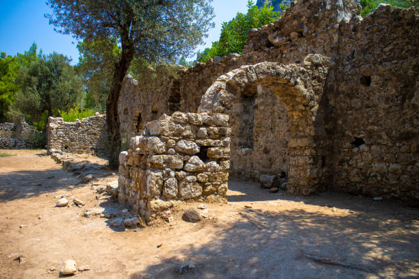 istock Olympos ancient city ruins Antalya Turkey 1170501973
