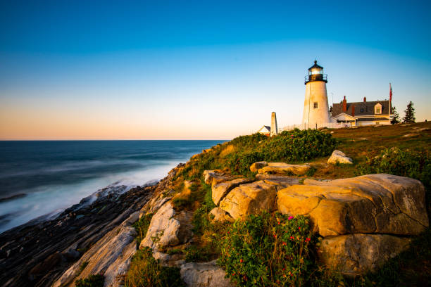 istock Pemaquid Point Lighthouse at Sunrise 1170503454