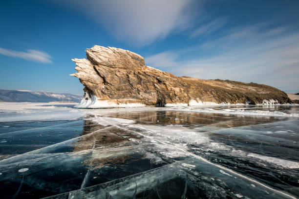 Ogoy island in winter