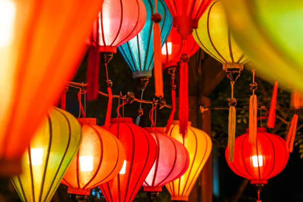 istock Lanterns of colorful summer 1170516203