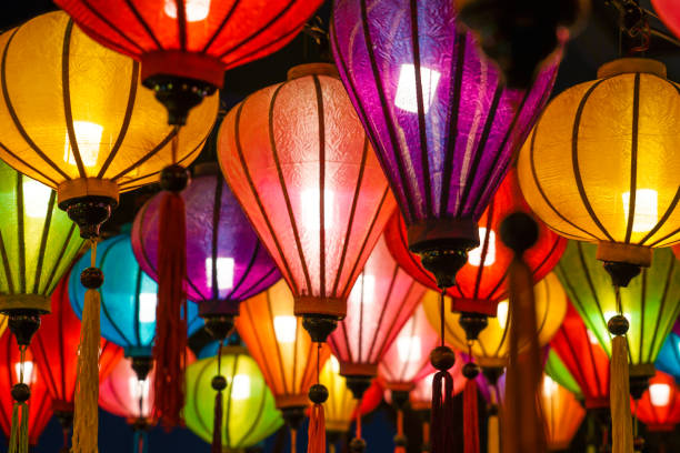 istock Lanterns of colorful summer 1170516328