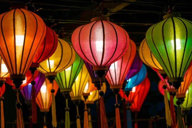 istock Lanterns of colorful summer 1170516385