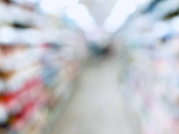 istock Blur image background of supermarket 1170516457