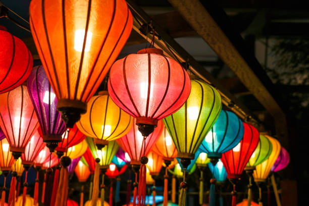 istock Lanterns of colorful summer 1170516491