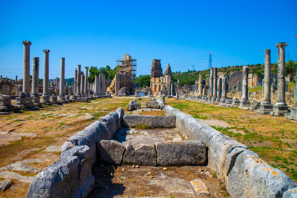 istock Perge ancient city ruins Antalya Turkey 1170517342